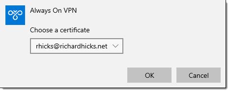 smart card choosing wrong profile|Always On VPN Users Prompted for Certificate .